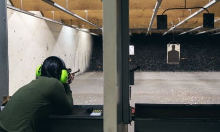 Daisy shoots a 22mm&nbsp;rifle
